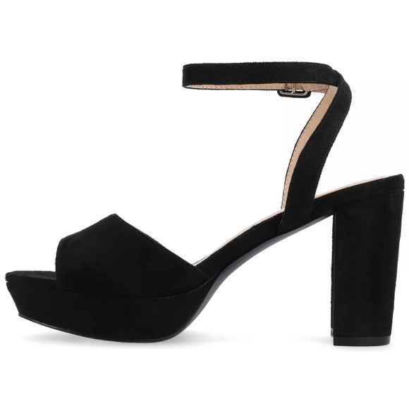 New In Box Journee Collection Nairri Strappy Heels Size: 7 Wide - Picture 2 of 11